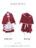 画像10: 【即日発送】【ハロウィン】【LARME/ラルム掲載】赤ずきん【コスプレ3点セット】【S-XLサイズ/1カラー】[YMT]