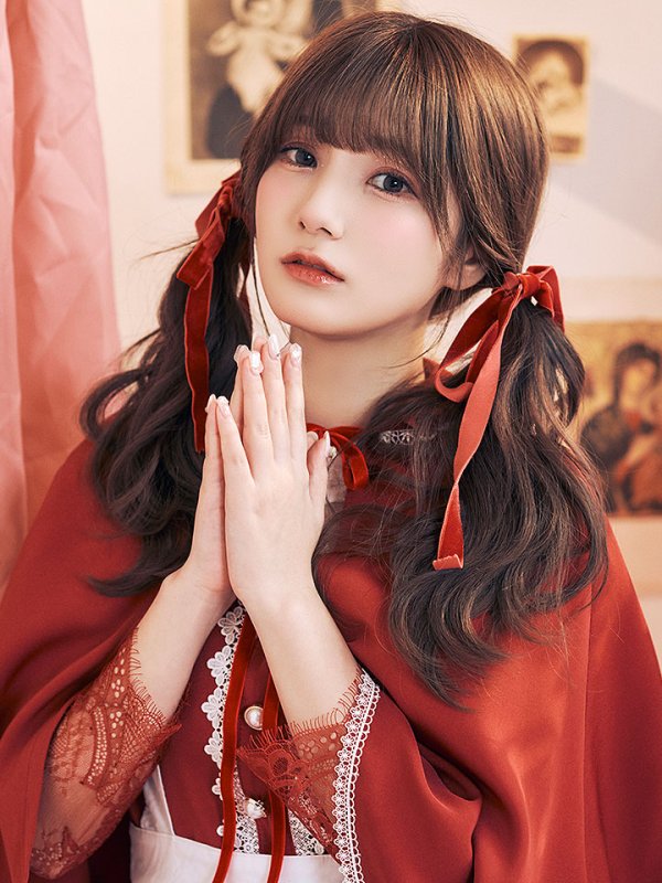 画像8: 【即日発送】【ハロウィン】【LARME/ラルム掲載】赤ずきん【コスプレ3点セット】【S-XLサイズ/1カラー】[HC03]