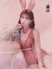 画像1: 【ハロウィン】 レースバニーオールインワン 【コスプレ5点セット】【S-Lサイズ/3カラー】[YMT] (1)