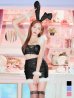 画像18: 【即日発送】【ハロウィン】スパンコールセットアップバニー 【コスプレ6点セット】【S-Mサイズ/3カラー】[YMT]
