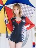 画像1: 【即日発送】【ハロウィン】 レースクイーンオールインワン 【コスプレ1点セット】【S-Mサイズ/2カラー】[YMT] (1)