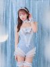 画像23: 【即日発送】【ハロウィン】パールチェーンレースバニーガール【コスプレ7点セット】【S-Lサイズ/3カラー】[YMT]