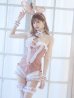 画像7: 【即日発送】【ハロウィン】パールチェーンレースバニーガール【コスプレ7点セット】【S-Lサイズ/3カラー】[YMT]