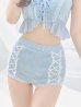 画像38: 【即日発送】【ハロウィン】 フリルレースバニーセットアップ 【コスプレ6点セット】 【S-Mサイズ/3カラー】[YMT]