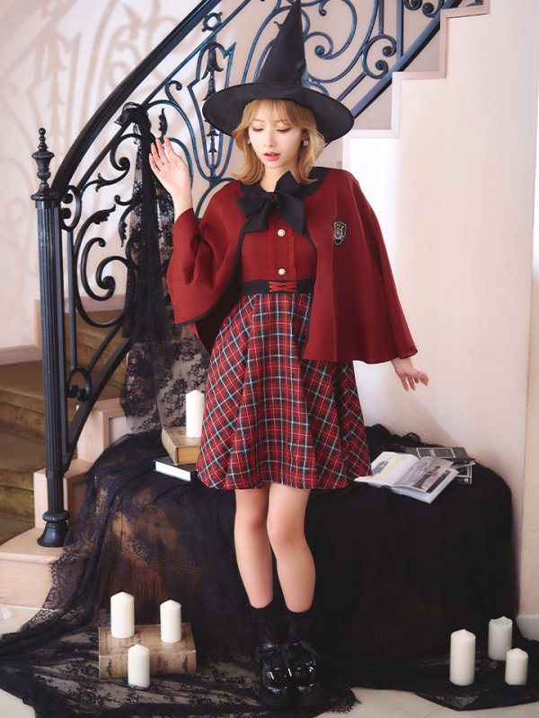 画像7: 【SALE!!】【ハロウィン】 魔法学校制服 【コスプレ3点セット】【S-Mサイズ/2カラー】[OF01]