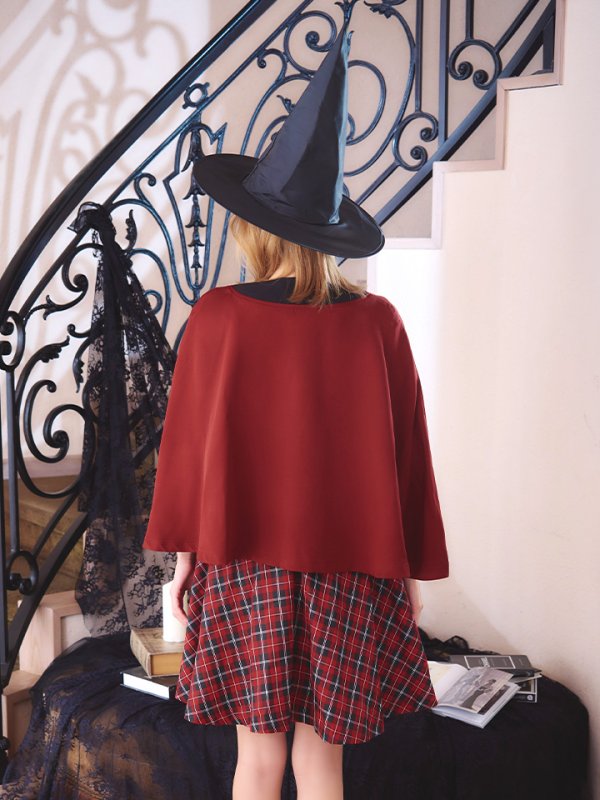 画像19: 【SALE!!】【ハロウィン】 魔法学校制服 【コスプレ3点セット】【S-Mサイズ/2カラー】[OF01]