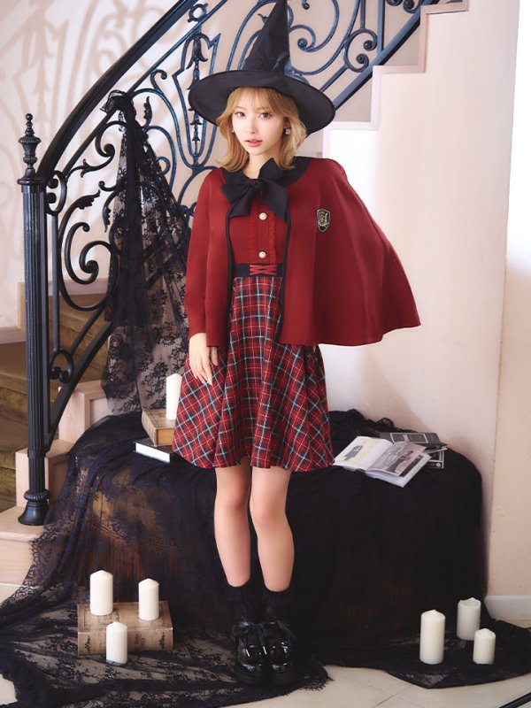 画像18: 【SALE!!】【ハロウィン】 魔法学校制服 【コスプレ3点セット】【S-Mサイズ/2カラー】[OF01]