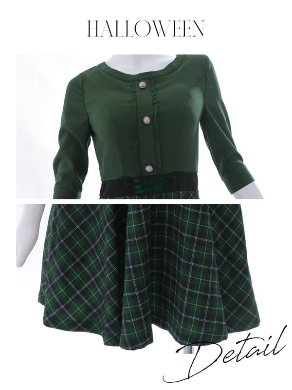 画像23: 【SALE!!】【ハロウィン】 魔法学校制服 【コスプレ3点セット】【S-Mサイズ/2カラー】[OF01]