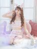 画像2: 【値下げ！】【即日発送】【ハロウィン】 ツイードバニーラップススカートセットアップコスプレ【コスプレ7点セット】【S-Mサイズ/2カラー】[YMT] (2)
