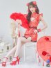 画像1: 【即日発送】【ハロウィン】 スリットミニチャイナ 【コスプレ3点セット】【XS-Lサイズ/3カラー】(SE01YN)[YMT] (1)
