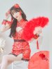 画像9: 【即日発送】【ハロウィン】 スリットミニチャイナ 【コスプレ3点セット】【XS-Lサイズ/3カラー】(SE01YN)[YMT]
