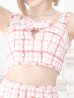 画像13: 【即日発送】【ハロウィン】ツイードバニーリボンセットアップ（パンツ）【コスプレ6点セット】 【XS-Mサイズ/2カラー】[YMT]
