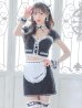 画像4: 【即日発送】【ハロウィン】キャットメイドセットアップ【コスプレ6点セット】【S-Mサイズ】【YMT】