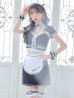 画像6: 【即日発送】【ハロウィン】キャットメイドセットアップ【コスプレ6点セット】【S-Mサイズ】【YMT】