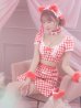 画像4: 値下げ！【即日発送】【ハロウィン】ツイードキャットセットアップ 【コスプレ6点セット】 【XS-Mサイズ/4カラー】[YMT]