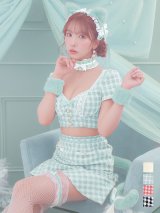 値下げ！【即日発送】【ハロウィン】ツイードキャットセットアップ 【コスプレ6点セット】 【XS-Mサイズ/4カラー】[YMT]