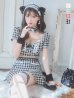 画像24: 値下げ！【即日発送】【ハロウィン】ツイードキャットセットアップ 【コスプレ6点セット】 【XS-Mサイズ/4カラー】[YMT]