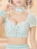 画像16: 値下げ！【即日発送】【ハロウィン】門りょうちゃん着用ツイードキャットセットアップ 【コスプレ6点セット】 【XS-Mサイズ/4カラー】[YMT]