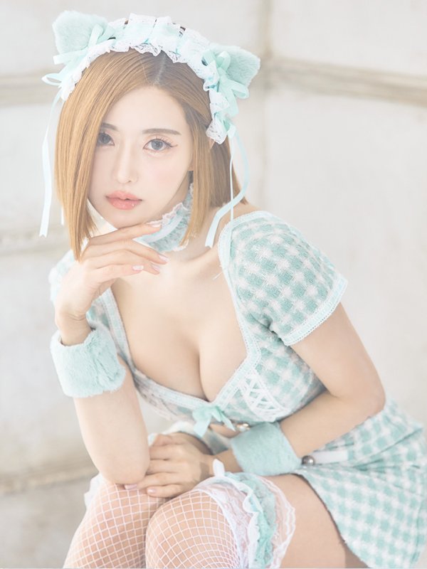 画像12: 【SALE!!】【即日発送】【ハロウィン】ツイードキャットセットアップ 【コスプレ6点セット】 【XS-Mサイズ/4カラー】[OF04]