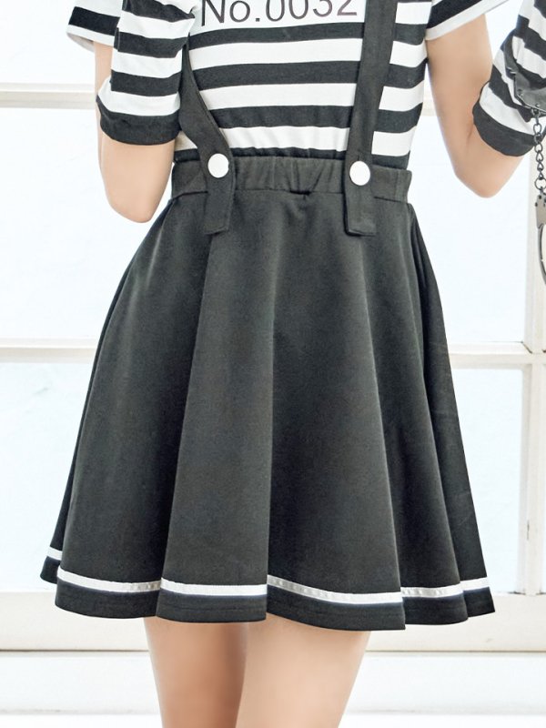 画像17: 【SALE!!】【即日発送】【ハロウィン】 囚人 プリズナーガール 【コスプレ3点セット】【S-Mサイズ/1カラー】(OF0106-SV)[OF01]