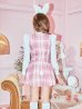 画像19: 【ハロウィン】チェック制服バニー【コスプレ6点セット】 【S-Lサイズ/1カラー】[YMT]