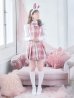 画像16: 【ハロウィン】チェック制服バニー【コスプレ6点セット】 【S-Lサイズ/1カラー】[YMT]