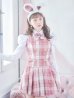 画像4: 【ハロウィン】チェック制服バニー【コスプレ6点セット】 【S-Lサイズ/1カラー】[YMT]