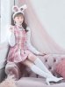 画像7: 【ハロウィン】チェック制服バニー【コスプレ6点セット】 【S-Lサイズ/1カラー】[YMT]