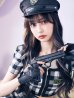 画像4: 送料無料！【ハロウィン】【LARME/ラルム掲載】 ギンガムセットアップポリス 【コスプレ5点セット】【XS-Mサイズ/1カラー】(YMT06-SV)[YMT-B]
