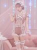 画像15: 【即日発送】【ハロウィン】コルセットレースキャット 【コスプレ6点セット】 【S-Mサイズ/3カラー】[YMT]