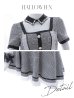 画像20: 【即日発送】【ハロウィン】【LARME/ラルム掲載】 グレンチェックセットアップバニー 【コスプレ6点セット】【XS-Mサイズ/1カラー】[YMT]