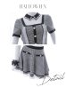 画像19: 【即日発送】【ハロウィン】グレンチェックセットアップバニー 【コスプレ6点セット】【XS-Mサイズ/1カラー】[YMT]