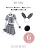 画像21: 【即日発送】【ハロウィン】グレンチェックセットアップバニー 【コスプレ6点セット】【XS-Mサイズ/1カラー】[YMT]