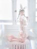 画像2: 【即日発送】【ハロウィン】 ツイードセットアップバニー【コスプレ6点セット】【XS-Mサイズ/1カラー】[YMT] (2)