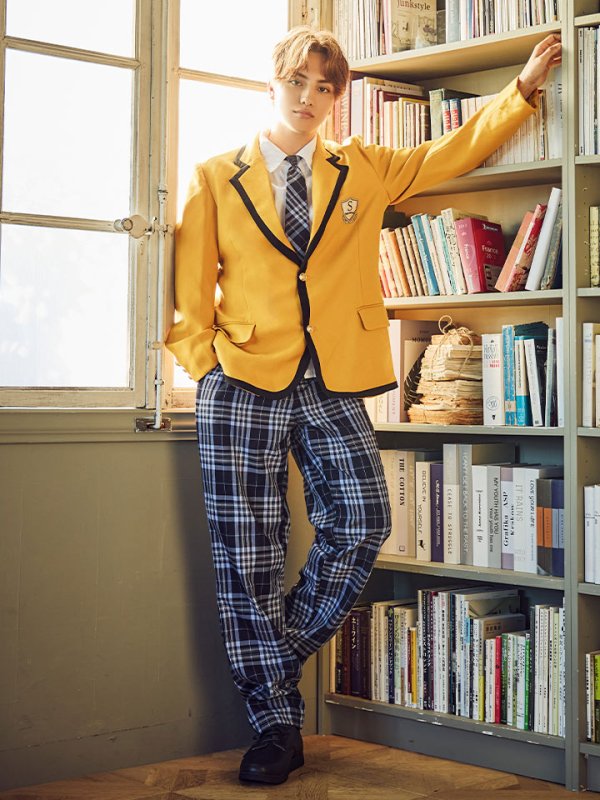 画像4: 【SALE!!】【ハロウィン】 男子高校生制服 【コスプレ5点セット】【M-XLサイズ/1カラー】[OF01]