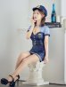 画像5: 【即日発送！】【ハロウィン】 ポリスワンピース 【コスプレ3点セット】 【S-XLサイズ/1カラー】[YMT-Bnvg]