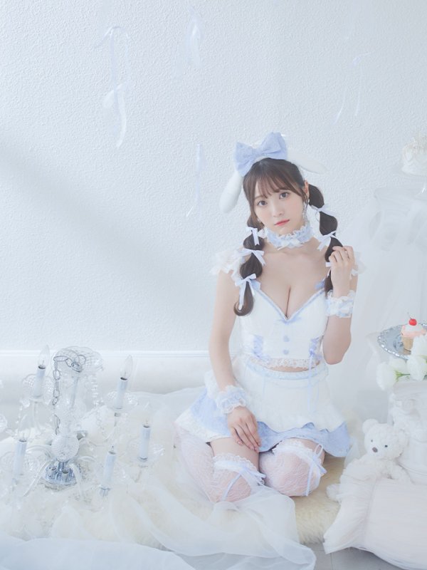 画像15: 【SALE!!】【即日発送！】【ハロウィン】ホワイトパピーセットアップ 【コスプレ6点セット】[OF01]