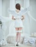 画像18: 【即日発送】【ハロウィン】セクシーエンジェルセットアップ 【コスプレ7点セット】【XS-Mサイズ/1カラー】[YMT-H]