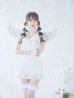 画像12: 【即日発送】【ハロウィン】セクシーエンジェルセットアップ 【コスプレ7点セット】【XS-Mサイズ/1カラー】[YMT-H]
