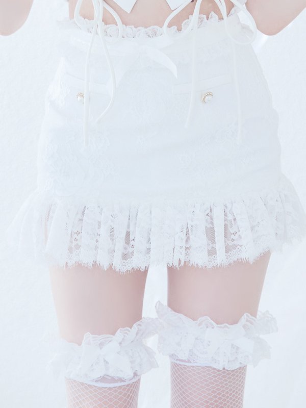 画像23: 【即日発送】【ハロウィン】セクシーエンジェルセットアップ 【コスプレ7点セット】【XS-Mサイズ/1カラー】[OF04-H]