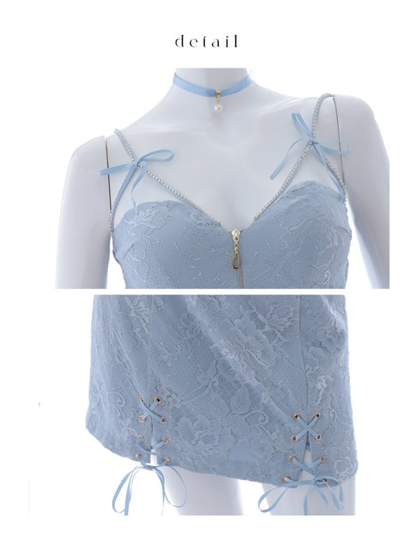 画像39: 【SALE!!】【即日発送！】【ハロウィン】レースリボンバニータイトミニセットアップ 【コスプレ8点セット】 【XS-Lサイズ/3カラー】[OF04]