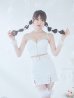 画像13: 【即日発送！】【ハロウィン】レースリボンバニータイトミニセットアップ 【コスプレ8点セット】 【XS-Lサイズ/3カラー】[YMT]