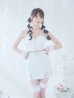 画像11: 【即日発送！】【ハロウィン】レースリボンバニータイトミニセットアップ 【コスプレ8点セット】 【XS-Lサイズ/3カラー】[YMT]