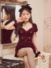 画像4: 【即日発送！】【ハロウィン】 蝙蝠メイドミニセットアップ 【コスプレ7点セット】 【XS-Mサイズ/2カラー】[YMT]