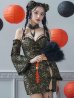画像25: 【ハロウィン】 オフショルチャイナワンピース 【コスプレ6点セット】 【XS-Lサイズ/3カラー】(SE01YN)[YMT]