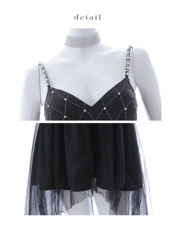 画像39: 【ハロウィン】 バニービジューフレアワンピース 【コスプレ5点セット】 【XS-Mサイズ/2カラー】[OF04]