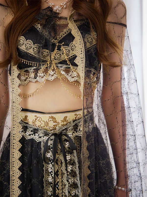 画像20: 【即日発送】アラビアンガール/アラジンコスプレセット【ハロウィン7点セット】【フリーサイズ/4カラー】[HC03]