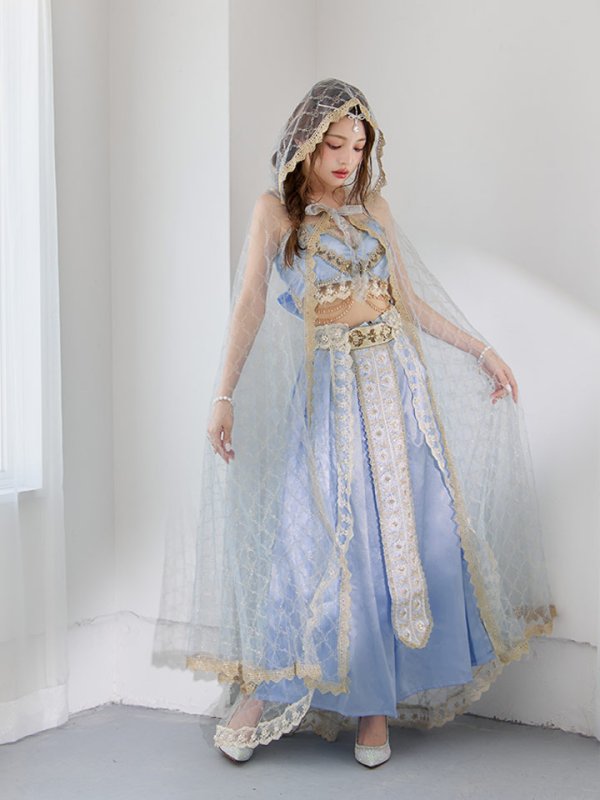 画像25: 【即日発送】【ハロウィン】アラビアンガール/アラジンコスプレセット【コスプレ7点セット】【フリーサイズ/4カラー】[HC03]