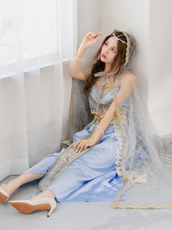 画像15: 【即日発送】【ハロウィン】アラビアンガール/アラジンコスプレセット【コスプレ7点セット】【フリーサイズ/4カラー】[HC03]