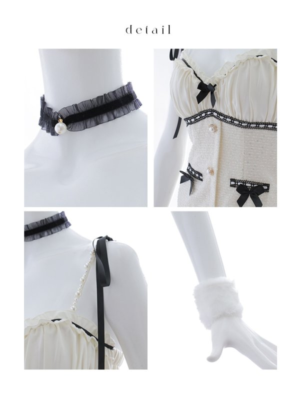 画像24: 【SALE!!】【即日発送！】【ハロウィン】 バニーバイカラーリボンワンピース 【コスプレ6点セット】【XS-Mサイズ/1カラー】[OF04]